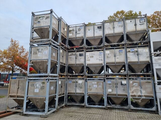 1300-литровый резервуар IBC из нержавеющей стали Ucon 