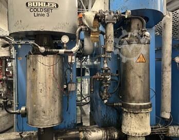 Вертикальная шаровая мельница с мешалкой Bühler Cobra 751