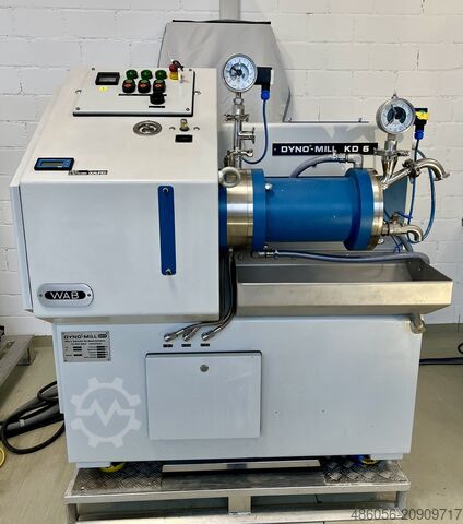 Дисковая бисерная мельница DYNO-MILL (2007) Willy A. Bachofen AG (WAB) KD 6