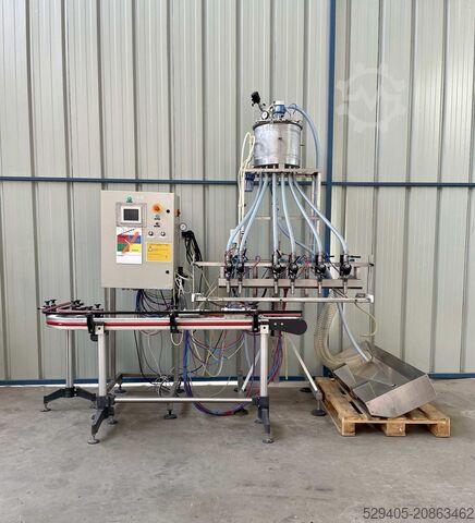 Линейная розливочная машина на 6 голов ELF ZMC2