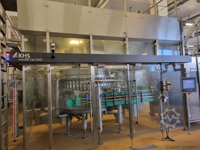 ЛИНИЯ РОЗЛИВА В БАНКИ KHS ДЛЯ ГАЗИРОВАННЫХ НАПИТКОВ И ПИВА KHS CAN FILLING LINE FOR CSD AND BEER