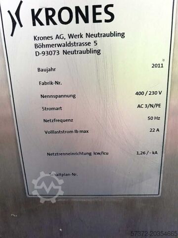 этикетировочная машина холодного клея Krones Ergomatic