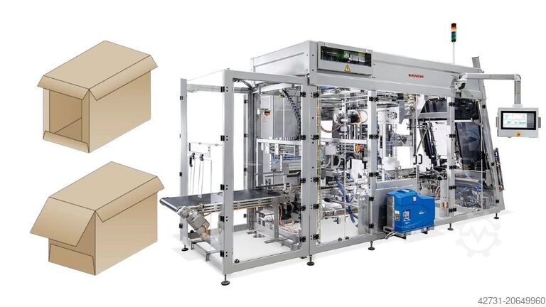 картонная упаковочная машина Rovema SPA