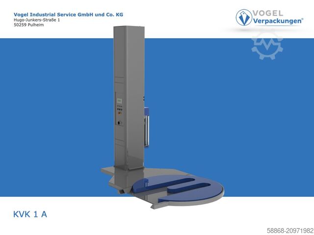 Полуавтоматический паллетообмотчик  KVK 1A