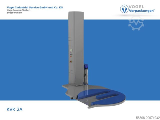 Полуавтоматический паллетообмотчик  KVK 2A