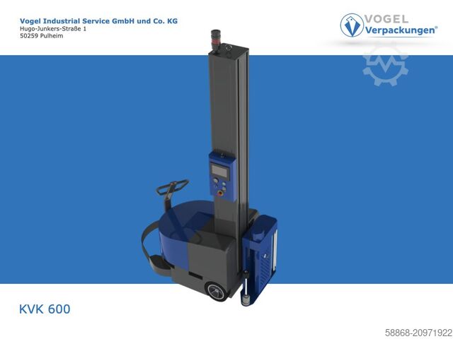 Стретч-робот / мобильный паллетообмотчик  KVK 600