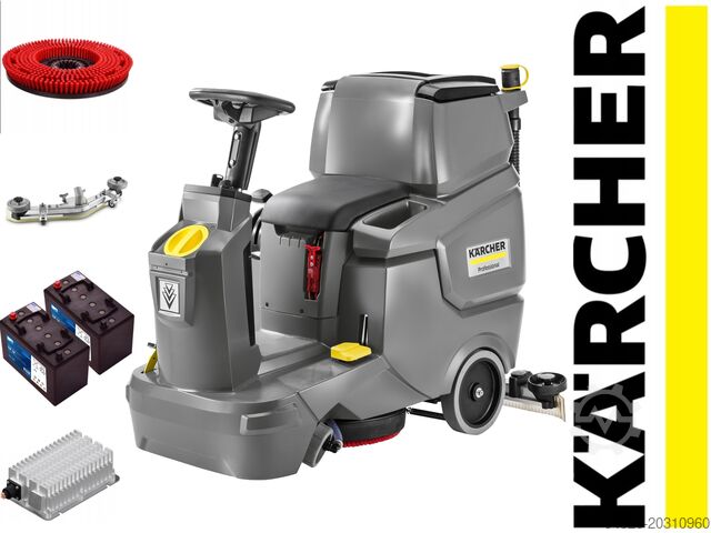 Kärcher BD 50/70 R С НОВЫМИ АККУМУЛЯТОРАМИ! Kärcher BD 50/70 R Classic SONNENSCHEIN BATTERY