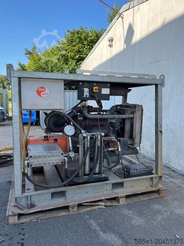 Дизельная ВД-установка 2500 бар 25 л/мин DEN-JET CD160-2500