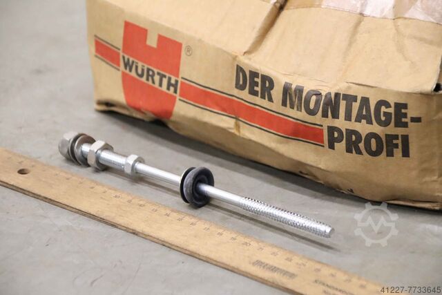 Крепеж для солнечных батарей 8,0 x 150 75 шт. Würth BZ 8,0 x 150  M10x50