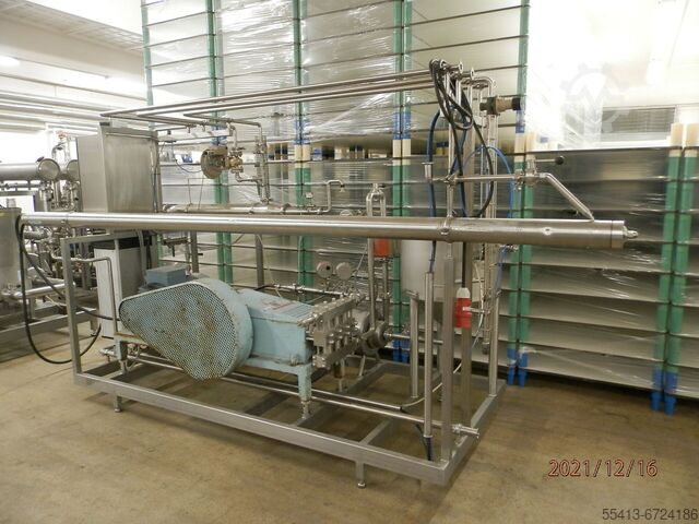 система мембранной фильтрации Procesteknik A/S PCI-NF Anlæg 980214