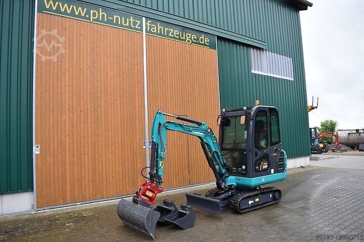 Экскаватор-погрузчик Sunward SWE20F, Aktion