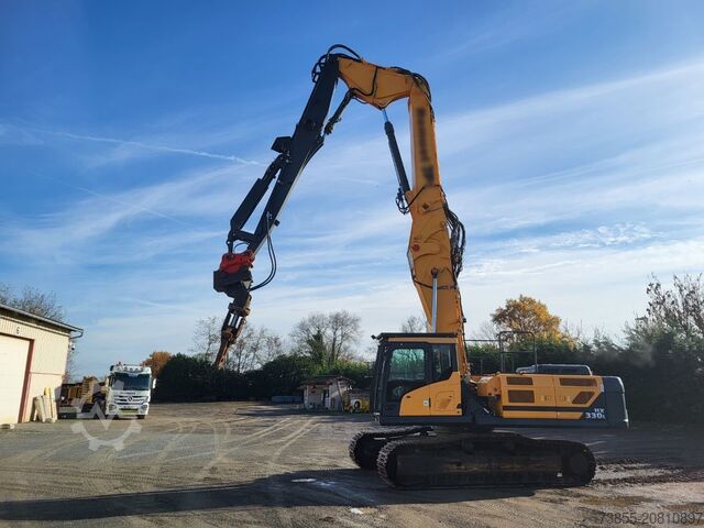 демонтажный экскаватор Hyundai HX330L with demolition boom, standard boom & shear