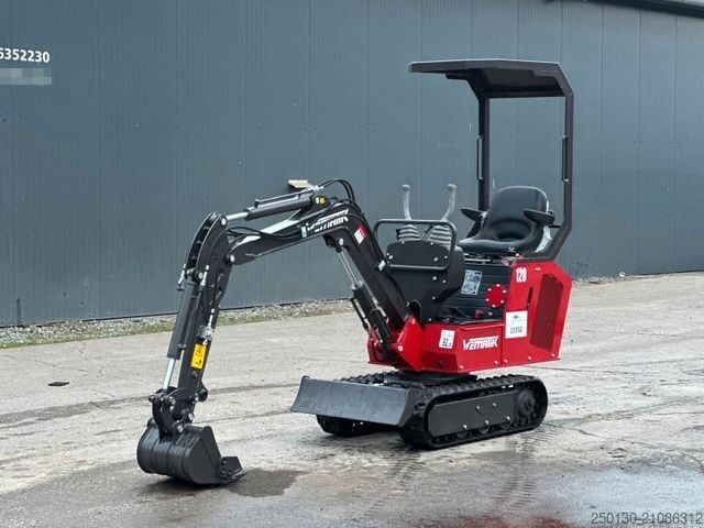 Гусеничный экскаватор Wematik Marla120 Minibagger inkl. Schaufel *NEU*