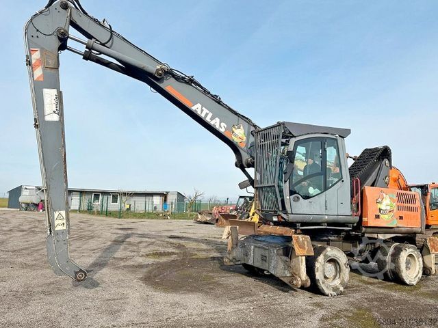 Колёсный экскаватор ATLAS 230 MH * Umschlagbagger * TOPZUSTAND