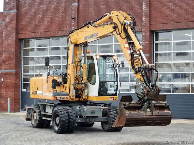 Колесный экскаватор Liebherr A900C - 95 KW - Central Greasing -