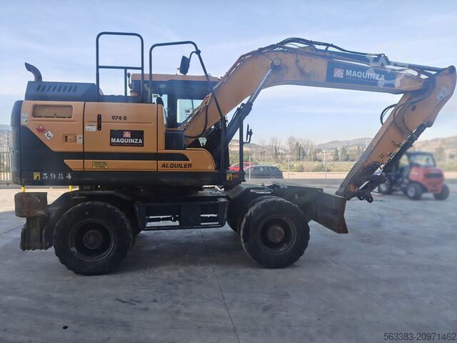 Колесный экскаватор Hyundai HW140