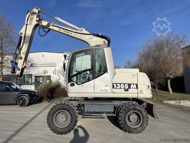 Мобильный экскаватор ATLAS Terex 1305M mit Greifer