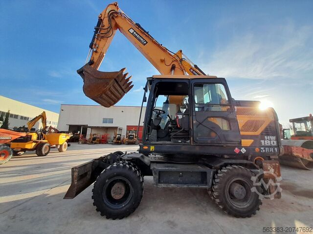 Колесный экскаватор Hyundai HW180