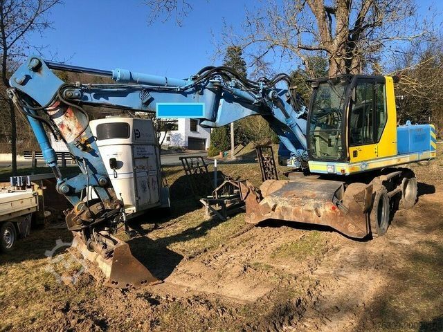 Колёсный экскаватор O&K MH Plus Knickmatic & Hammerleitung + 5 Löffel