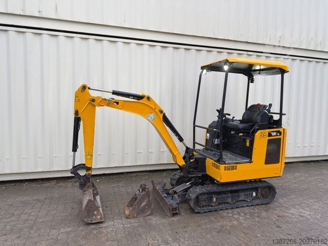 Мини-экскаватор JCB 16C-1 /2022 BJ/ 991 H / verbr. Laufwerk/2xLöffel
