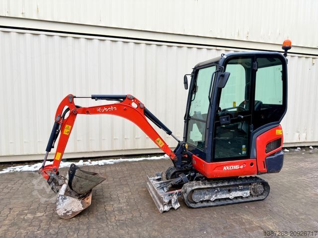 Мини-экскаватор KUBOTA KX016-4 / 2019 BJ / 957 Stunden
