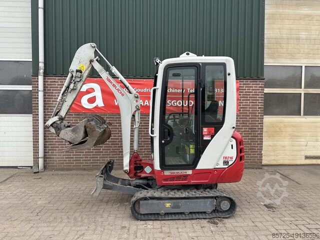 Мини-экскаватор Takeuchi TB216 - Gebruikt