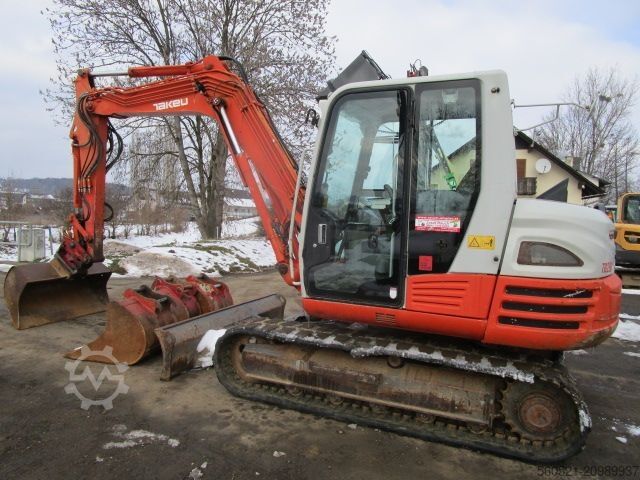 мини-экскаватор Takeuchi TB 290 -Powertilt + Zentralschmierung + 4 Löffel