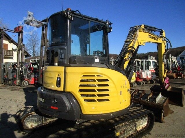 мини-экскаватор Yanmar VIO 57 - POWERTILT + Schnellwechsler + 4 Löffel