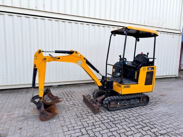 Мини-экскаватор JCB 16C-1 /2022 BJ/ 969 H / verbr. Laufwerk/2xLöffel