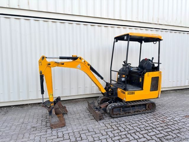 Мини-экскаватор JCB 16C-1 /2020 BJ/ 1.122 H / verbr. Laufwerk