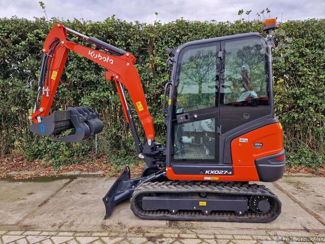 мини-экскаватор Kubota KX027-4 Hi-spec (NIEUW)