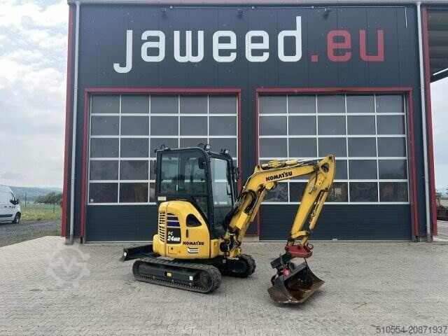 мини-экскаватор Komatsu PC 24 MR-5 (487 hrs) Minibagger