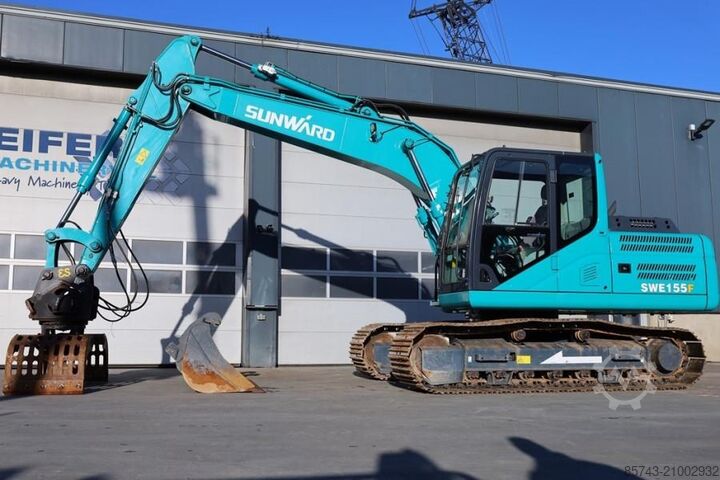 гусеничный экскаватор Sunward SWE155F CE certification, Diesel, Digging depth: 5