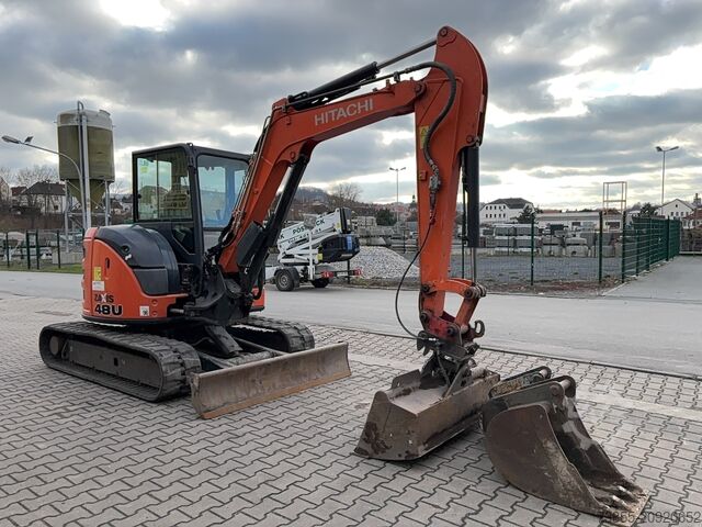 гусеничный экскаватор Hitachi ZX48U-5A CLR with 3 excavator buckets