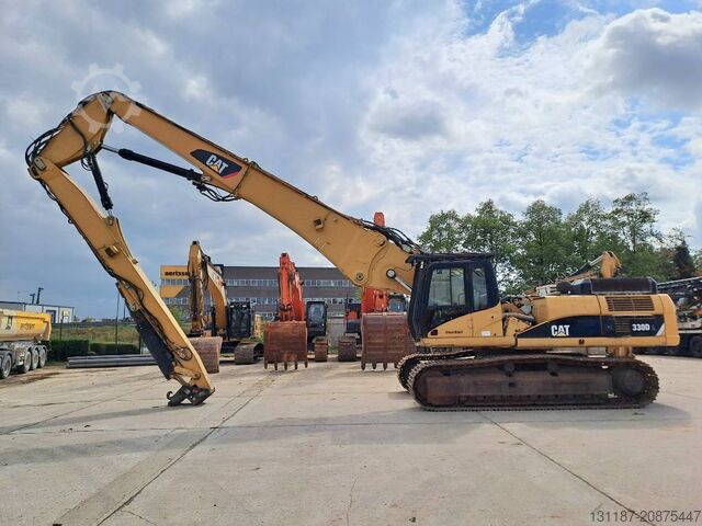 гусеничный экскаватор Caterpillar 330 DL UHD (21m UHD + standard boom)