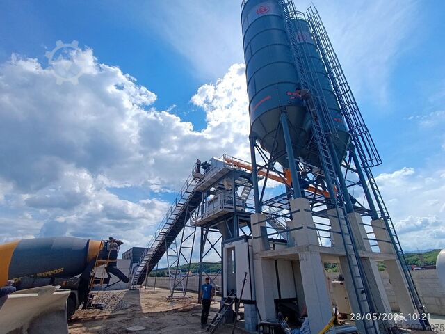 Бетоносмесительная установка Polygonmach PSC120m3/ hour concrete plant