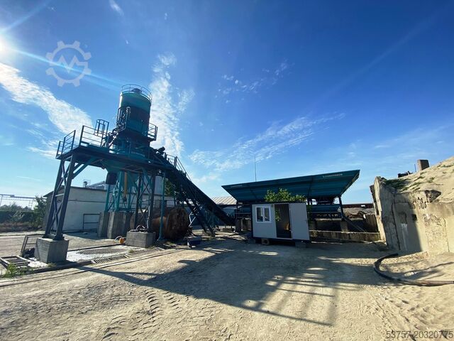 бетонный завод, бетоносмесительный узел 30 M3/H Stationary Concrete Batch Plant 30 M3/H Stationary Concrete Batch Plant