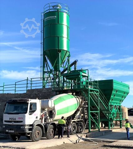 бетонный завод / бетоносмесительная установка CONSTMACH Concrete Mixing Plant Dry Type Concrete Mixing Plant 60 M3/H