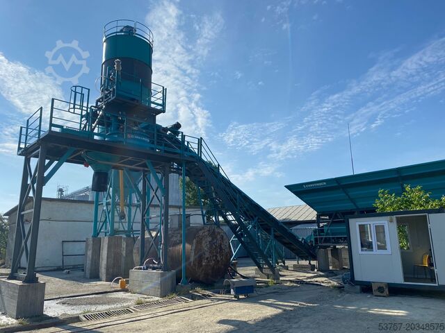 бетонный завод / бетоносмесительная установка Constmach Concrete Mixing Plant Stationary Concrete Mixing Plant 30 M3/
