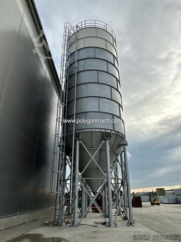 Бетономешалка Polygonmach 500Tons capacity cement silo bolted type