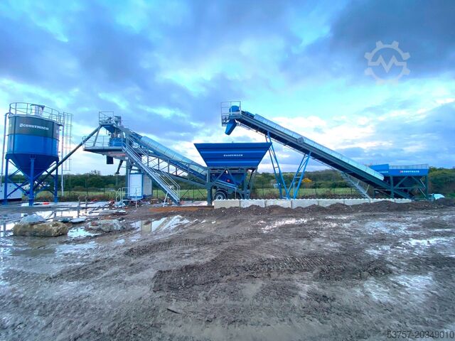 мобильная бетоносмесительная установка CONSTMACH Mobile Concrete Mixing Plant Mobile Concrete Mixing Plant 30 m3/h