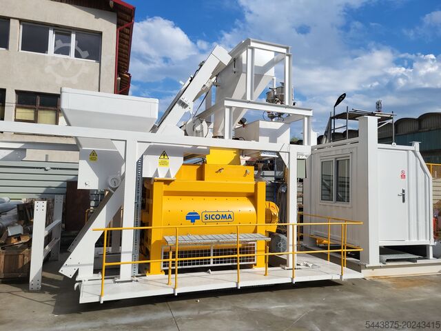 мобильный бетонный смесительный узел SICOMA WKB75