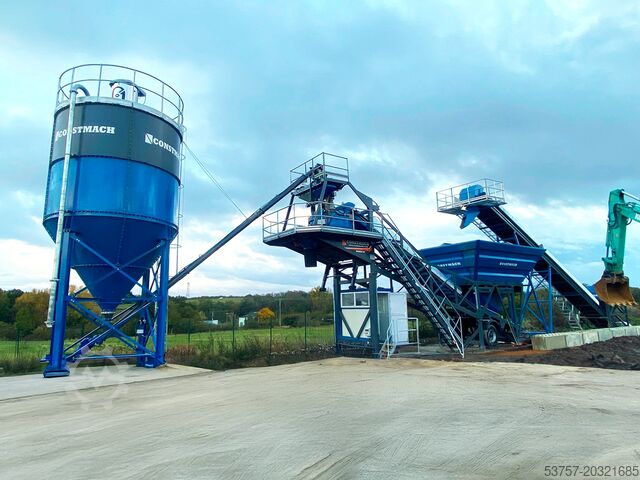 бетонный завод / бетоносмесительная установка CONSTMACH Mobile Concrete Batching Plant 30 m3/h Mobile Concrete Batching Plant