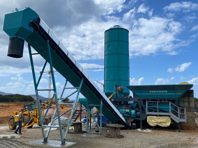 мобильная бетоносмесительная установка CONSTMACH Mobil Concrete Mixing Plant Mobil Concrete Mixing Plant 30M3/H