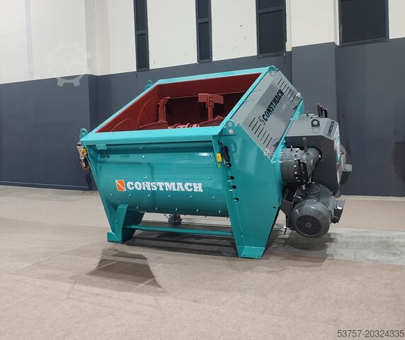 Бетоносмеситель, двухвальный смеситель Constmach Twin shaft mixer (concrete mixer)