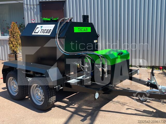 Установка для распыления битумной эмульсии TICAB Bitumen Emulsion Sprayer BS-1000 / 1000S