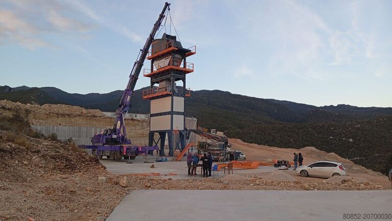 Асфальтосмесительная установка Polygonmach 240 tph asphalt plant hot mix batch type