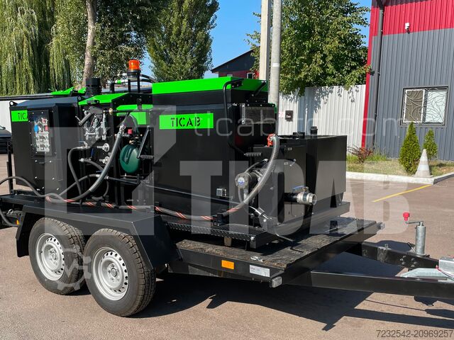 Битумный разбрызгиватель/Машина для герметизации трещин TICAB BM Combo