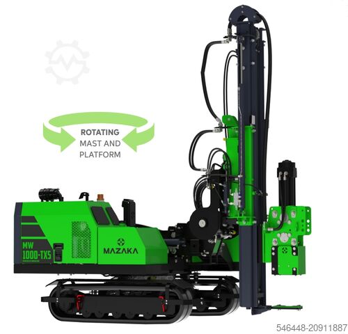 Сваебойная машина Mazaka Heavy İndustry Türkiye MW1000-TX5 Solar pile driver machine