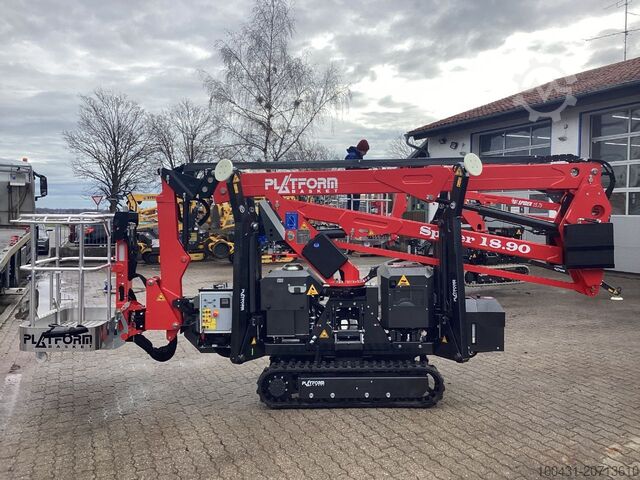 Гусеничная рабочая платформа Platform Basket Spider18.90